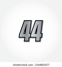Plantilla de 44 vectores de inicio de carreras simple