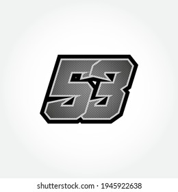 Plantilla de inicio de carreras simple de 53 vectores