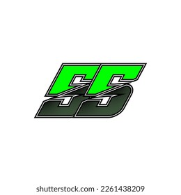 Plantilla de inicio de carreras simple de 55 vectores