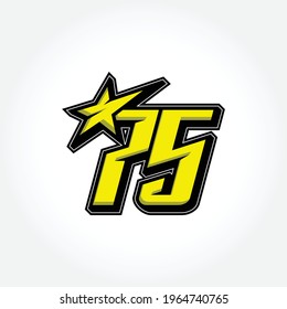 Simple Racing Start Number 75 Vector Template