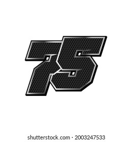 Simple Racing Start Number 75 Vector Template