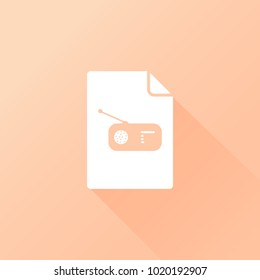 simple radio icon