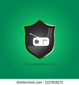 simple radio icon