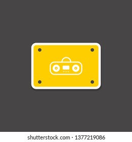simple radio icon
