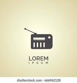 simple radio icon