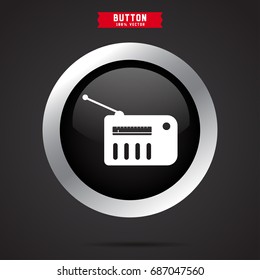simple radio icon
