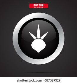 simple radish icon