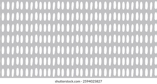 Simple rain pattern. Seamless pattern with white drops of rain. Small dash background. Vector illustration.