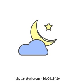 Simple Ramadan icon icon design templates