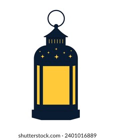 simple Ramadan lantern vector illustration