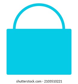 Icono de brillo azul simple 