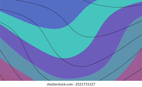 Simple random colored marble background, wavy texture background, cheerful colored marble background