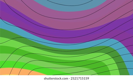 Simple random colored marble background, wavy texture background, cheerful colored marble background