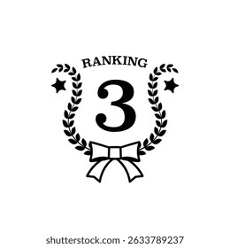 Einfache Platzierung Medaille dekorative Rahmen Illustration