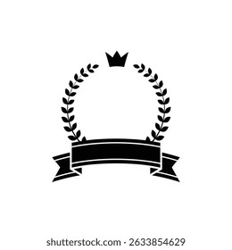 Simple ranking medal decorative frame illustration