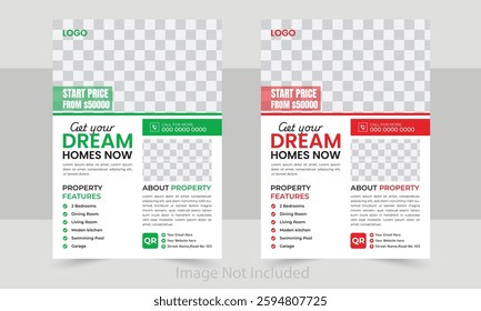 Simple Real Estate Flyer Design.