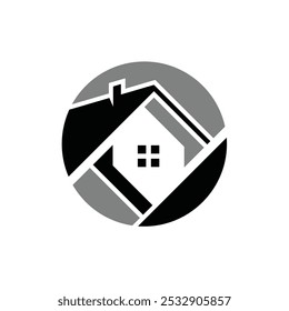 Diseño de logo de Simple Real Estate House