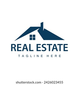 Simple real estate logo architecture vector house building logo design building template illustration