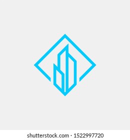 simple real estate logo design
