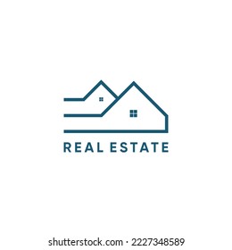 Simple Real Estate Logo Design