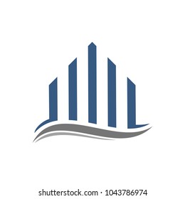 Simple Real Estate Logo Icon Design Template