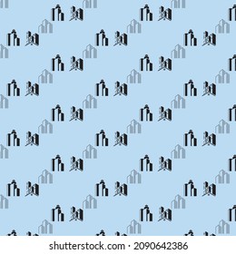 Diseño simple de patrones inmobiliarios y arte de fondo