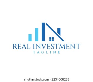 Simple Realty Invest Logo Design Template