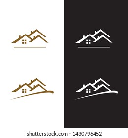 Simple Realty logo vector illustration