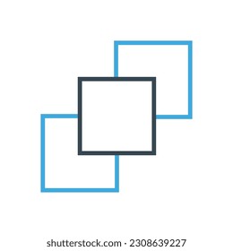 Simple Rectangle Collage Blank Classic Collage Template