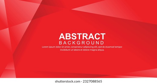 Simple red abstract backgrond design vector