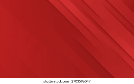 Plano de fundo abstrato vermelho simples com acentos de tarja diagonal mínimos.