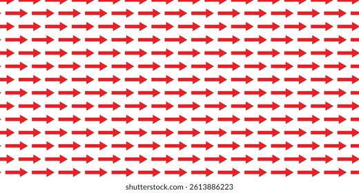 
simple red arrow line pattern art.
