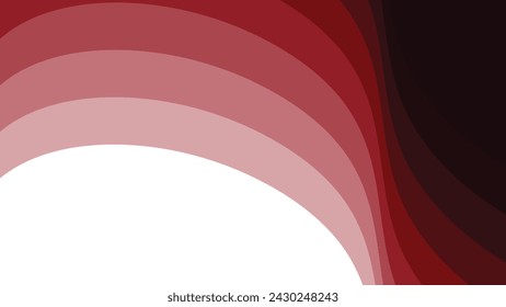 Simple Red background vector design. Smooth wave background minimalist elegant for website and presentation. abstract red wallpaper modern for design for backdrop	