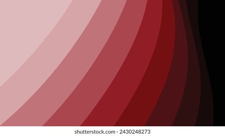 Simple Red background vector design. Smooth wave background minimalist elegant for website and presentation. abstract red wallpaper modern for design for backdrop	