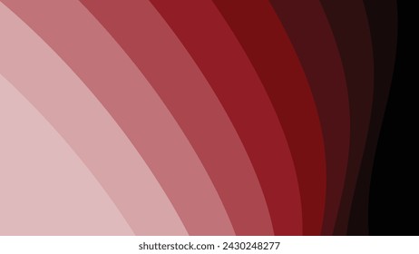 Simple Red background vector design. Smooth wave background minimalist elegant for website and presentation. abstract red wallpaper modern for design for backdrop	