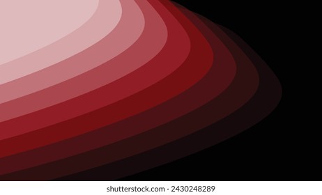 Simple Red background vector design. Smooth wave background minimalist elegant for website and presentation. abstract red wallpaper modern for design for backdrop	