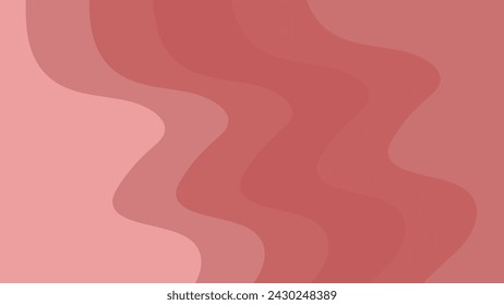 Simple Red background vector design. Smooth wave background minimalist elegant for website and presentation. abstract red wallpaper modern for design for backdrop	