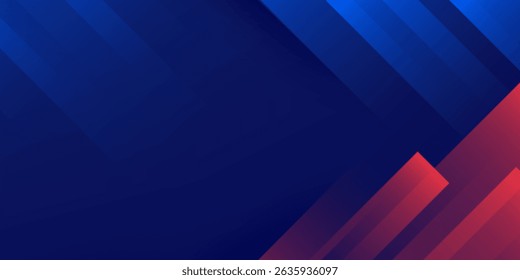 simple red blue abstract background with gaming style for banner and event
