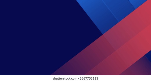 einfacher abstrakter Hintergrund in Rot und Blau mit Spielestil. Gestaltung der Präsentation