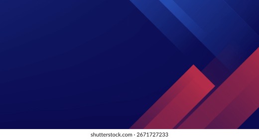 Fondo abstracto rojo azul simple con estilo de juego para Anuncio y evento	
