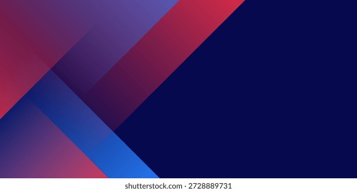 Fondo abstracto rojo azul simple con estilo de juego para Anuncio y evento