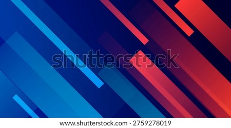 Simple red and blue abstract background with dynamic gaming style, perfect for banners, events, esports promotions, and digital designs.