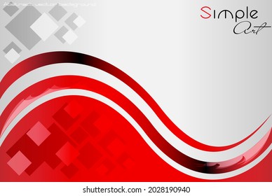 simple red color abstract vector background design suitable for anything