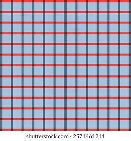 simple red colour and grey colour squear chaqe pattern on light blue colour background.