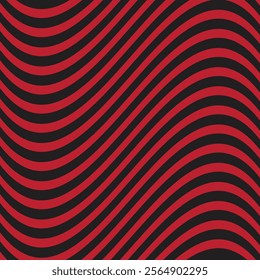  simple red colour horizontal sunbrast flag pattern on black colour background.