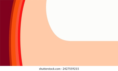 fondo de pantalla de fondo clásico de curva roja simple