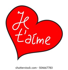 Simple red heart sharp vector icon