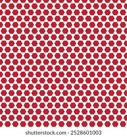 simple red maeoun colour poligon pattern