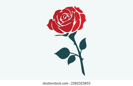 A simple red rose image.