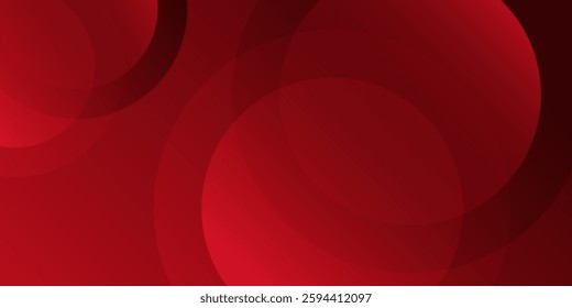 Simple red wavy background. Dynamic shapes composition. Vector illustration abstract simple